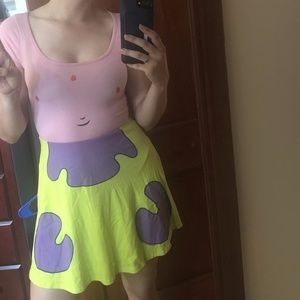 Patrick Star from Spongebob - Skater Dress